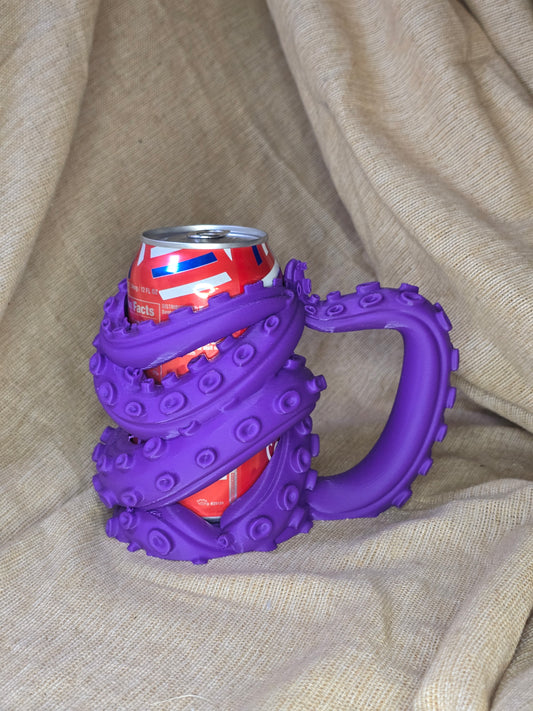 Octopus Cup Holder- purple