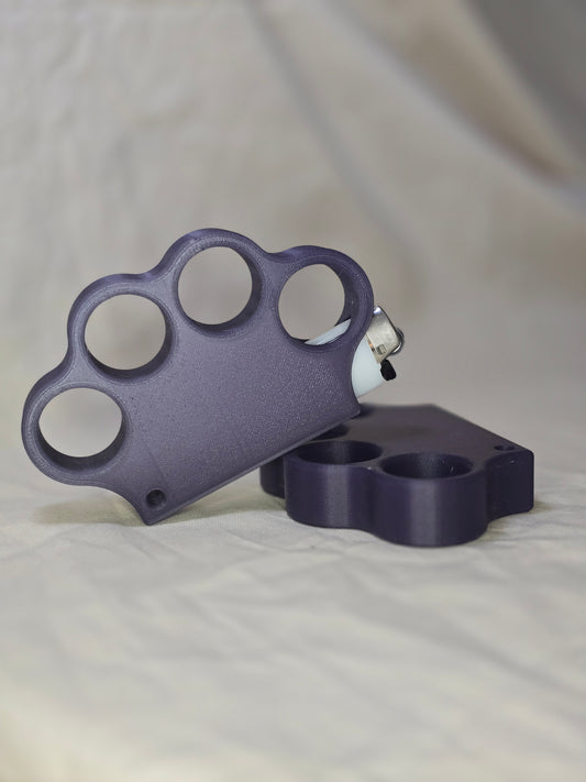 PURPLE- Bic lighter housing