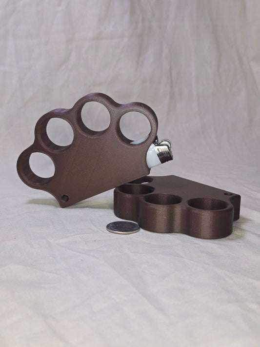 Bronze- Bic lighter housing